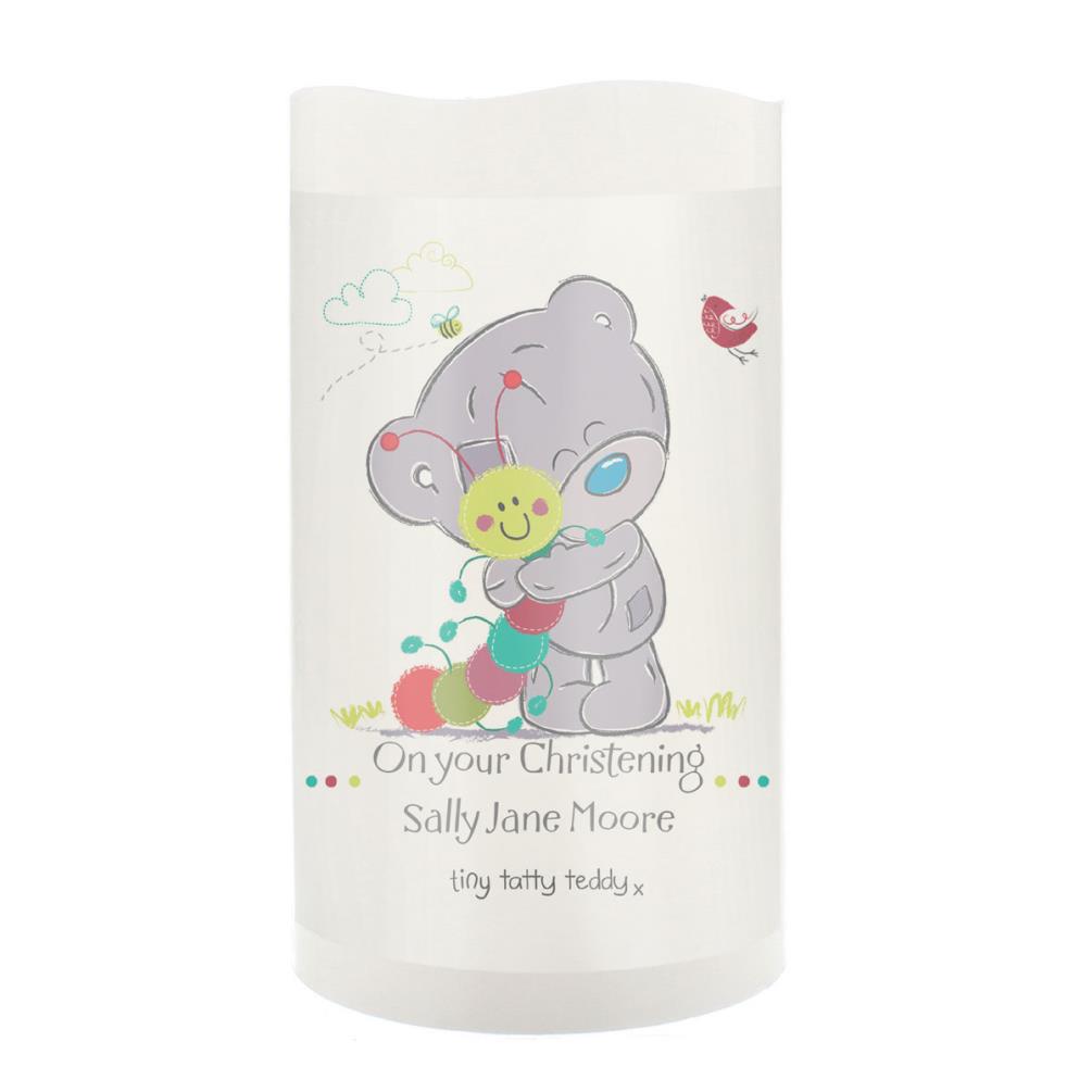 Personalised Tiny Tatty Teddy Cuddle Bug Nightlight LED Candle £13.49